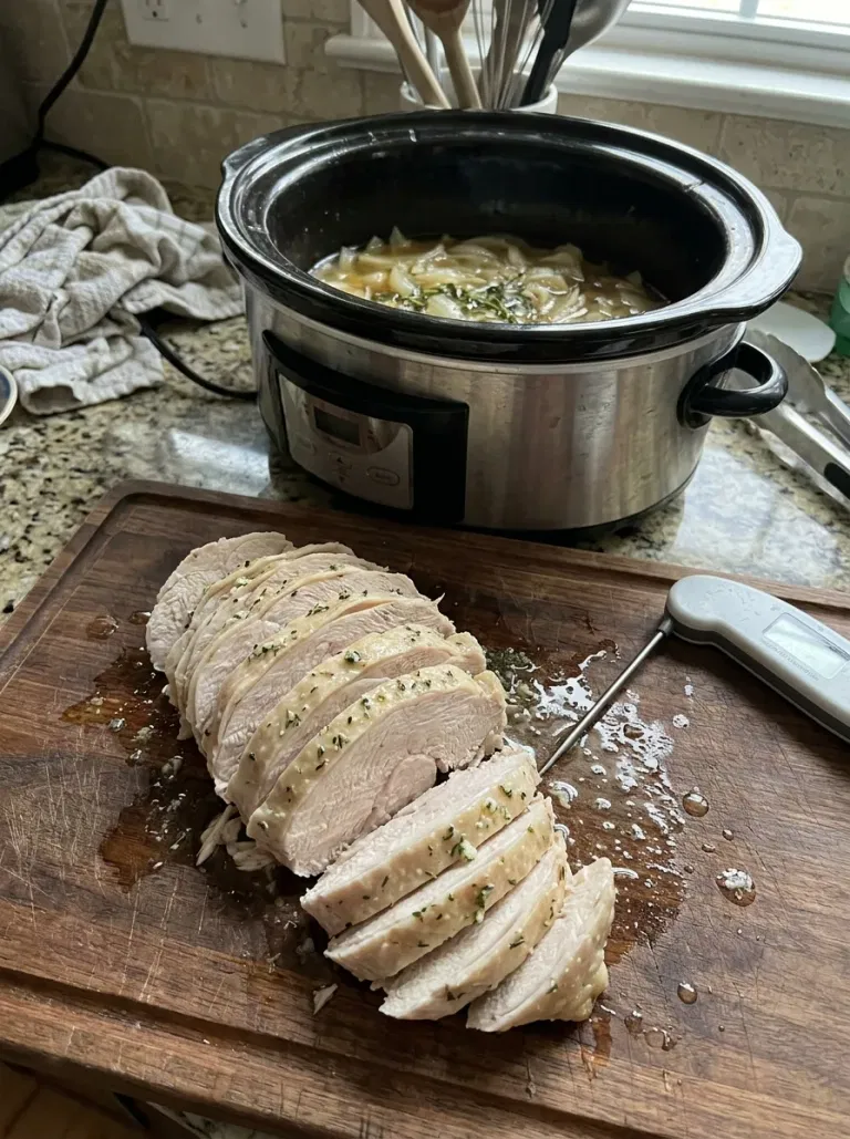 Herb Butter Boneless Turkey Breast