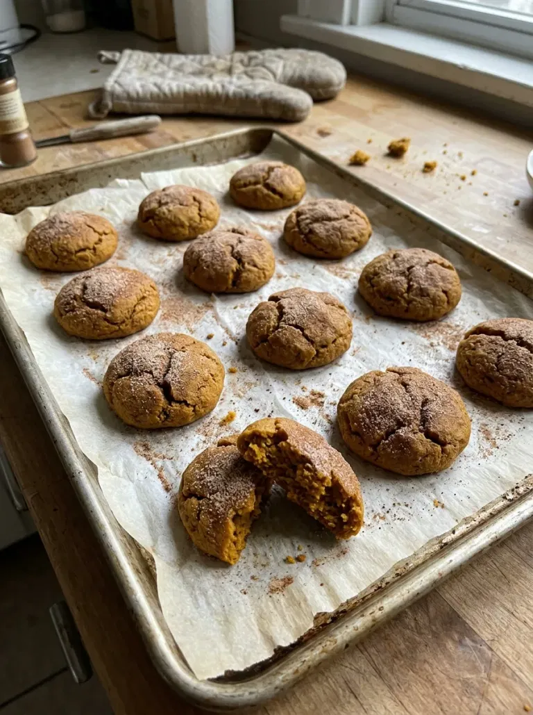 Pumpkin Cinnamon Cookies