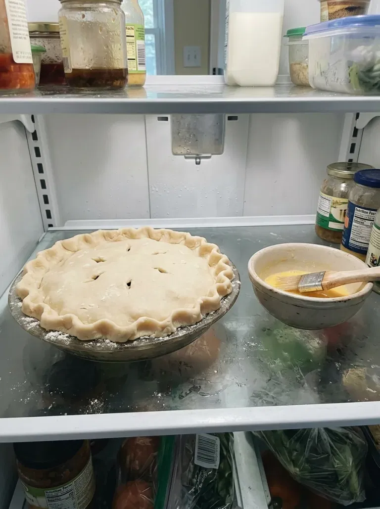 Chill the Assembled Pie