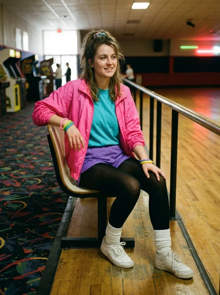 Roller-Rink Throwback