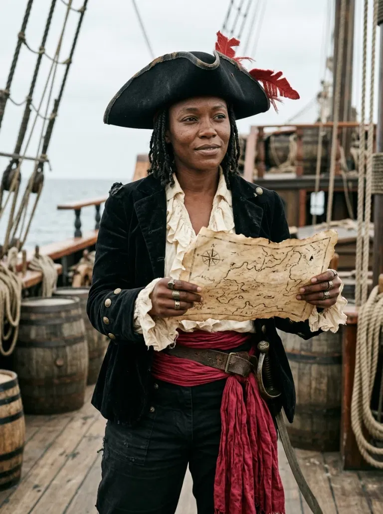 Velvet Pirate Captain