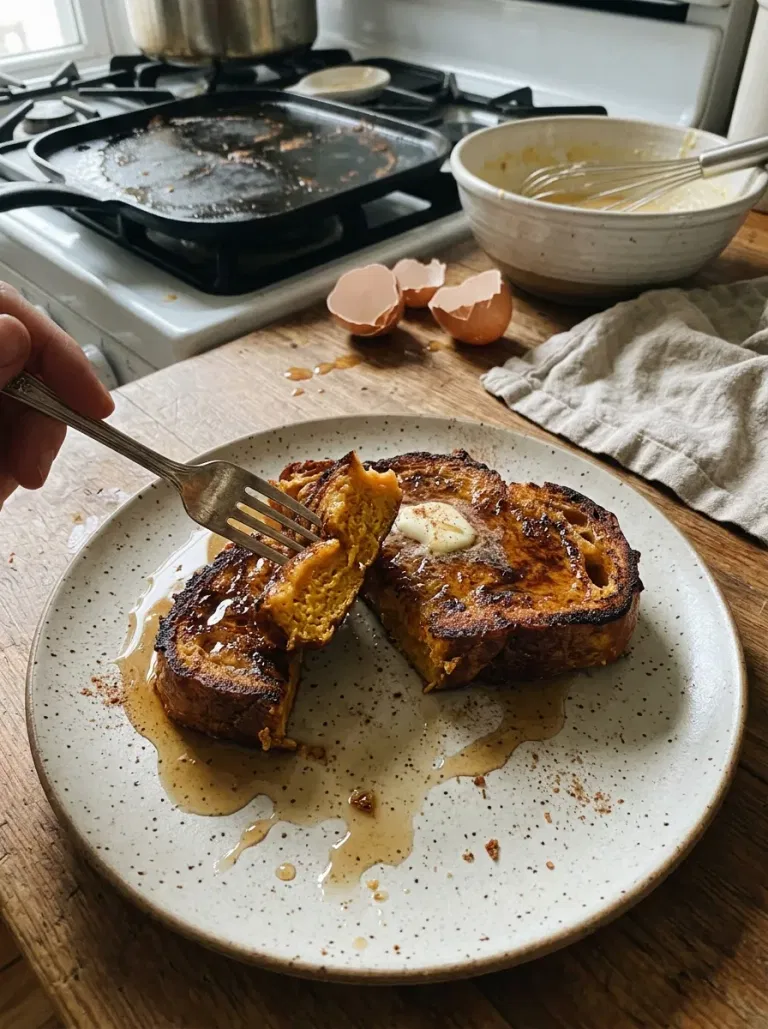 Pumpkin Maple French Toast