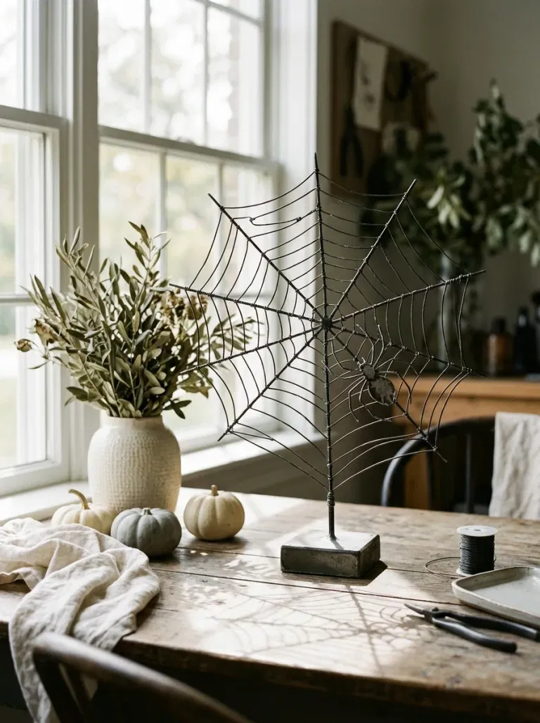 Smoke-Glass Branch Vase
