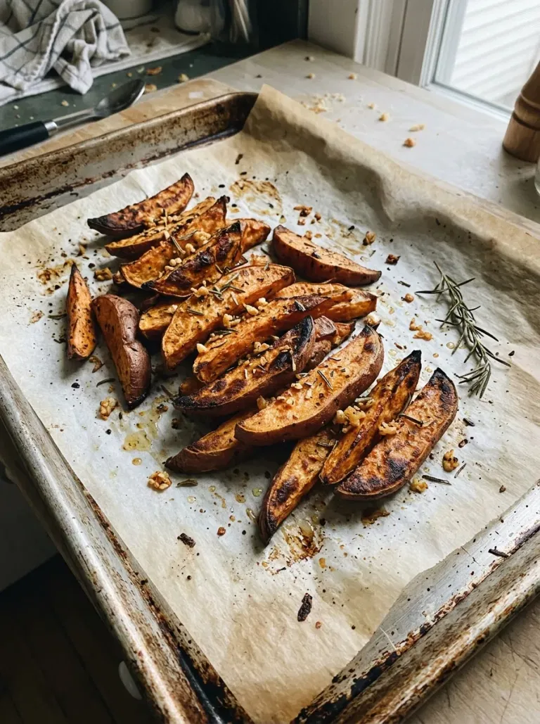 Garlic Rosemary Roasted Wedges