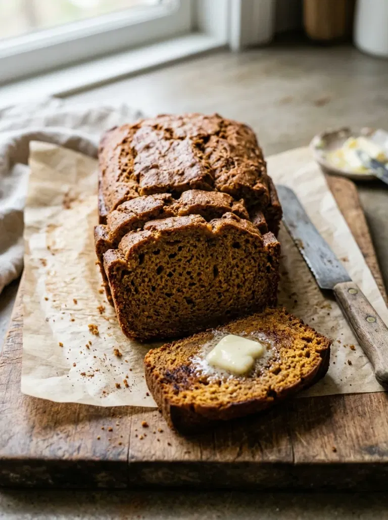 Overnight Cinnamon Pumpkin Bread