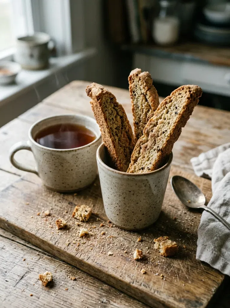 Cinnamon Sugar Biscotti