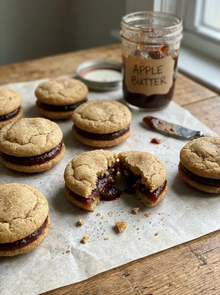 Apple Butter Sandwich Cookies