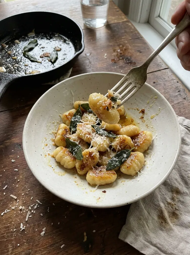 Brown Butter Sage Gnocchi