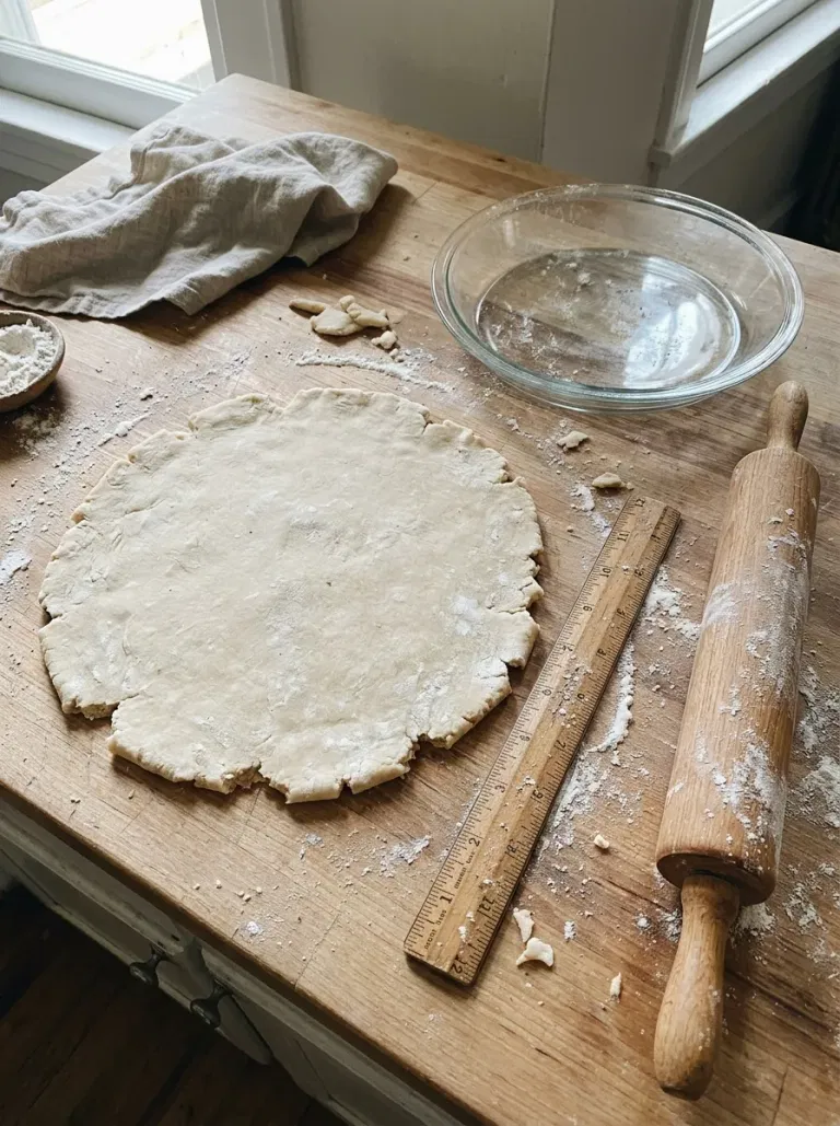 Roll the Crust to Even Thickness