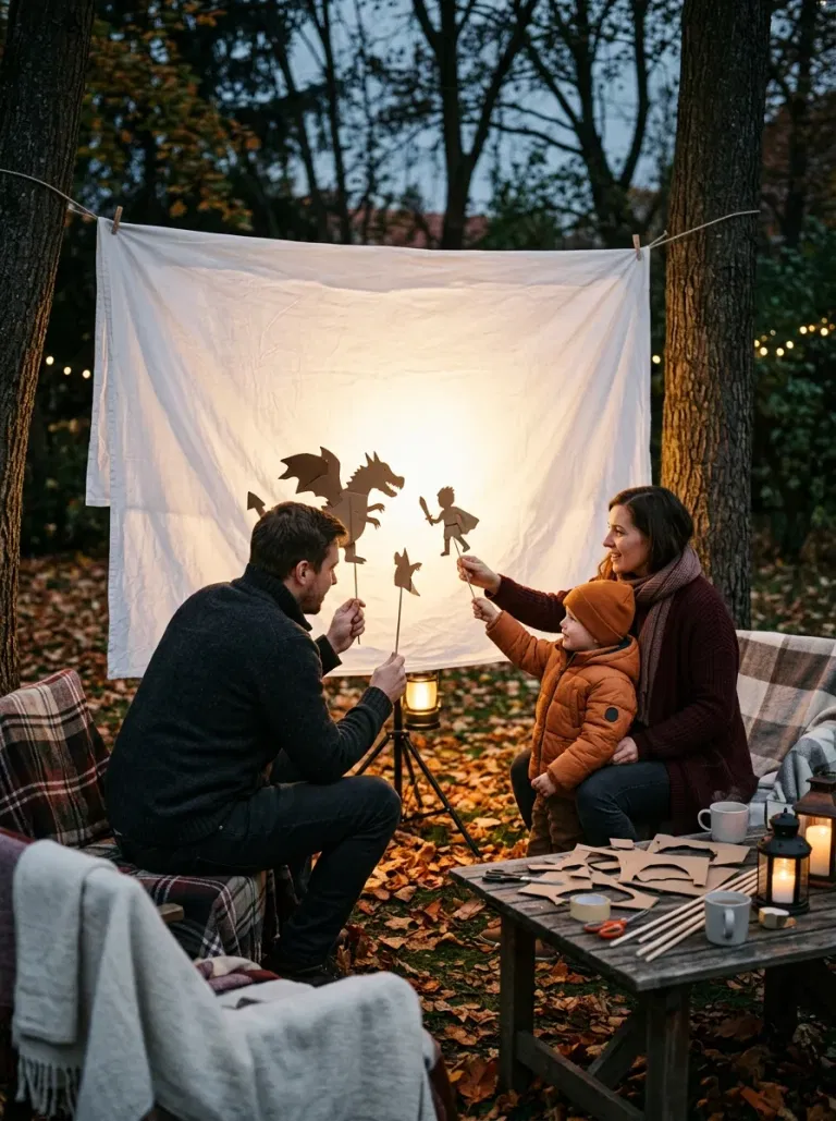 Backyard Shadow-Puppet Show