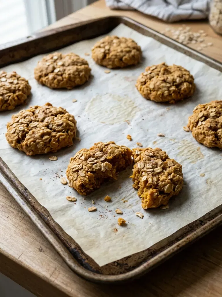 Sweet Potato Oatmeal Cookies