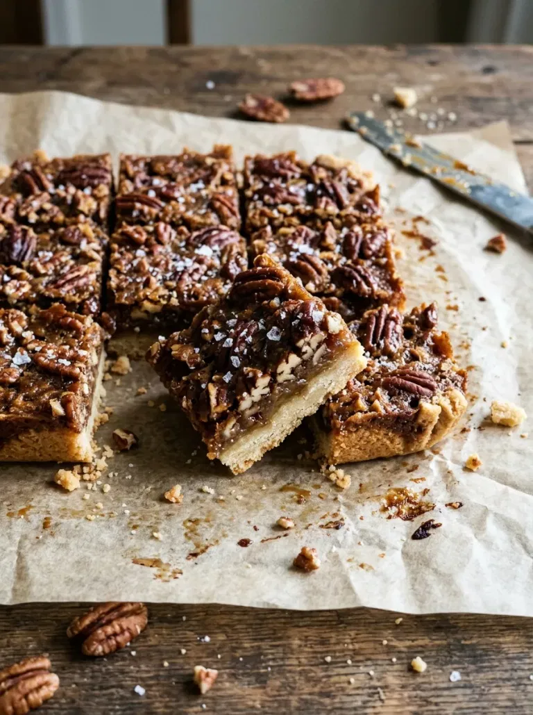 Brown Butter Pecan Pie Bars