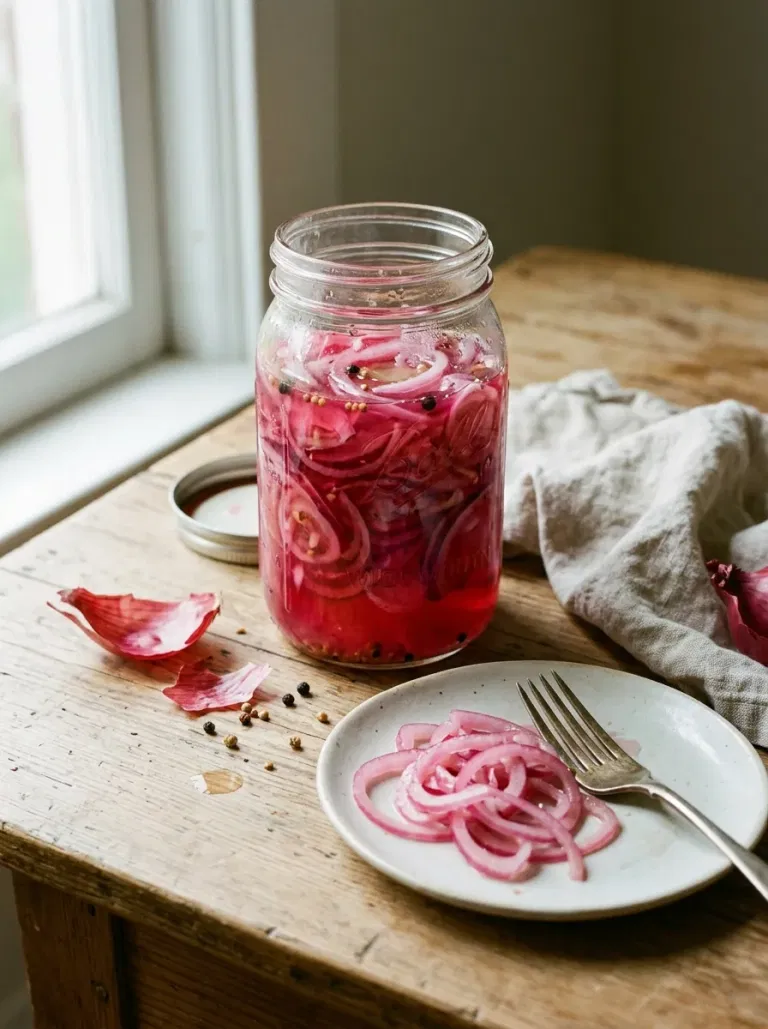 Quick Pickled Red Onions