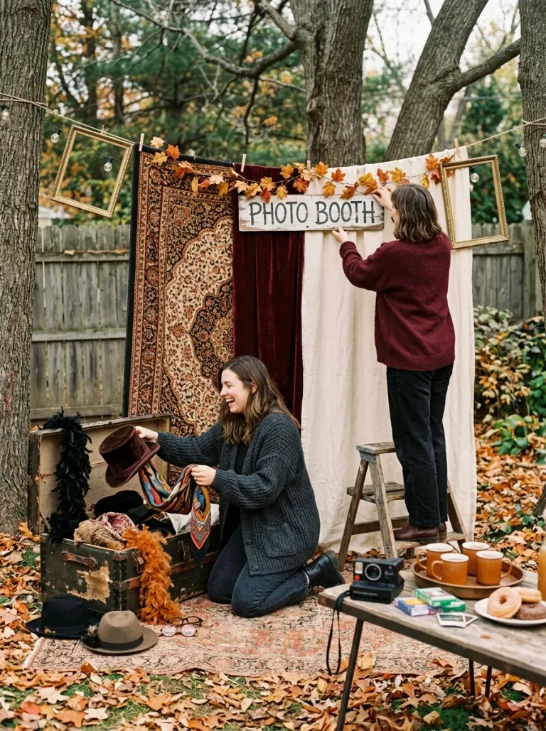 Vintage Costume Photo Corner