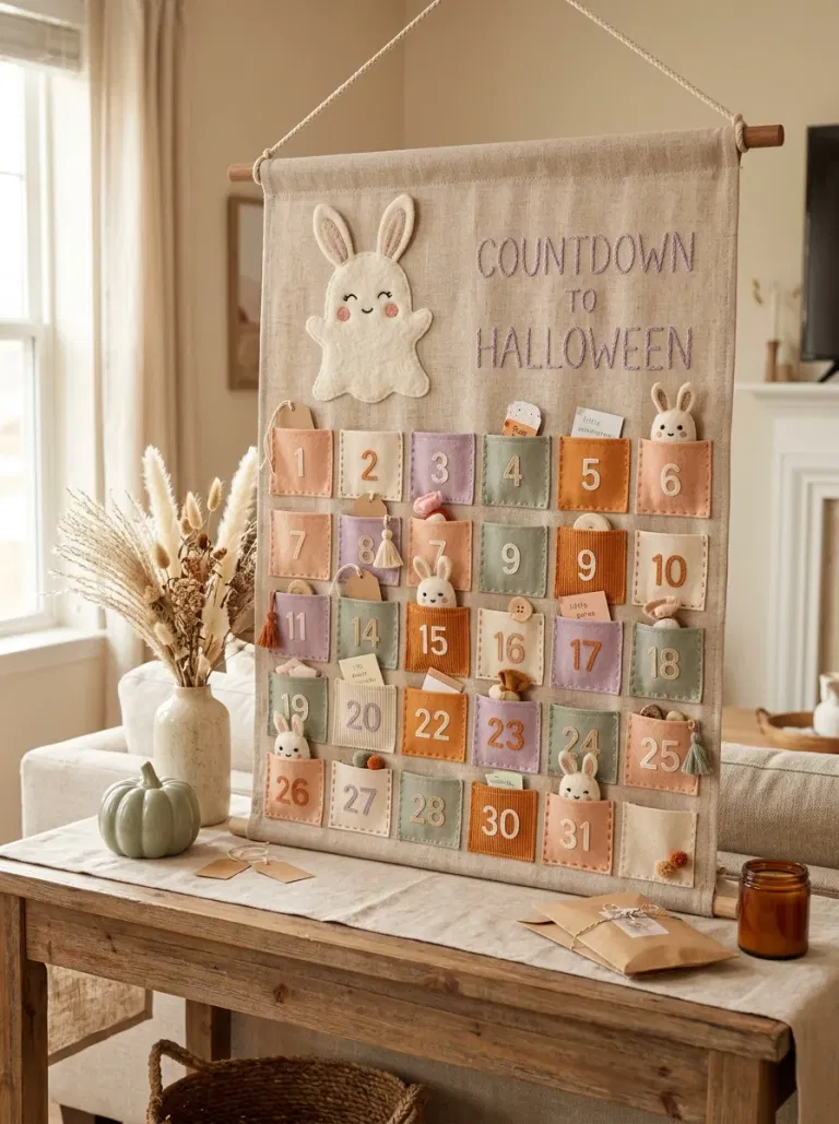 Bunny-Eared Ghost Calendar