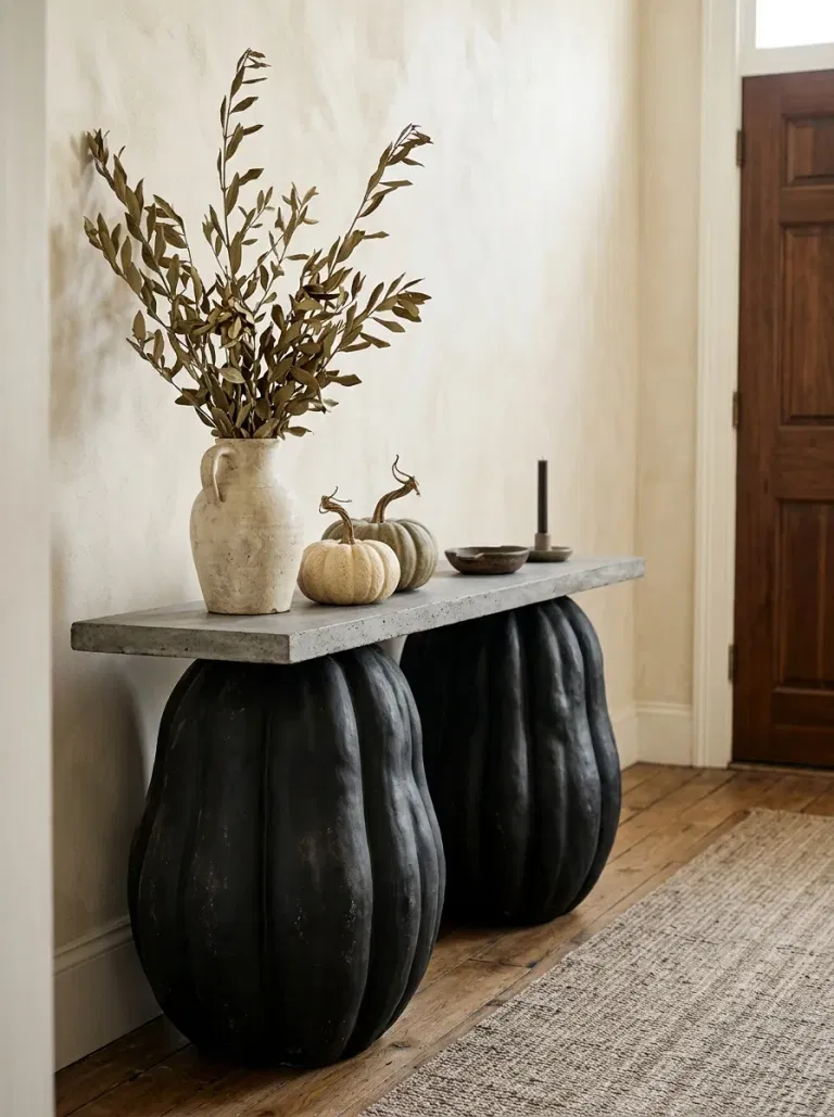 Black Pumpkin Entry Console