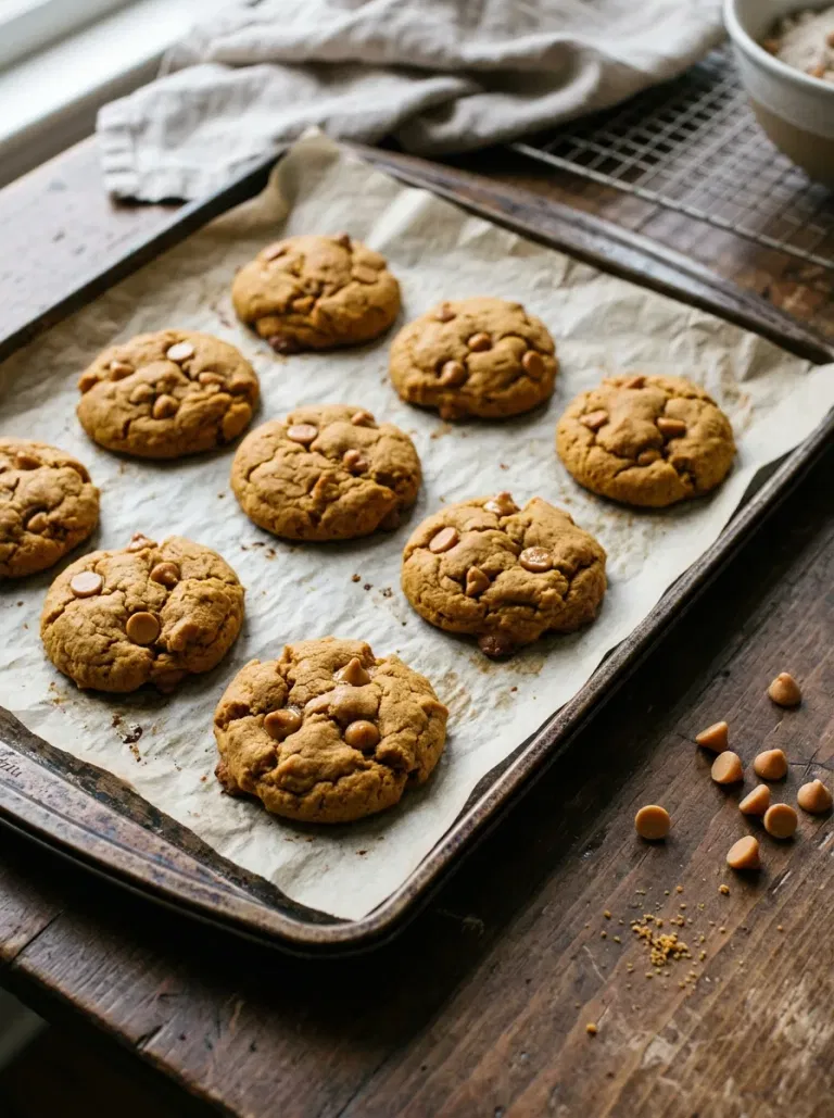 Pumpkin Butterscotch Cookies