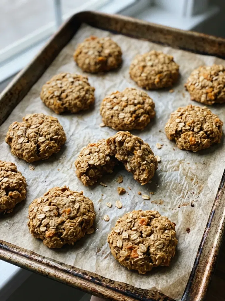 Pumpkin Oat Banana Cookies