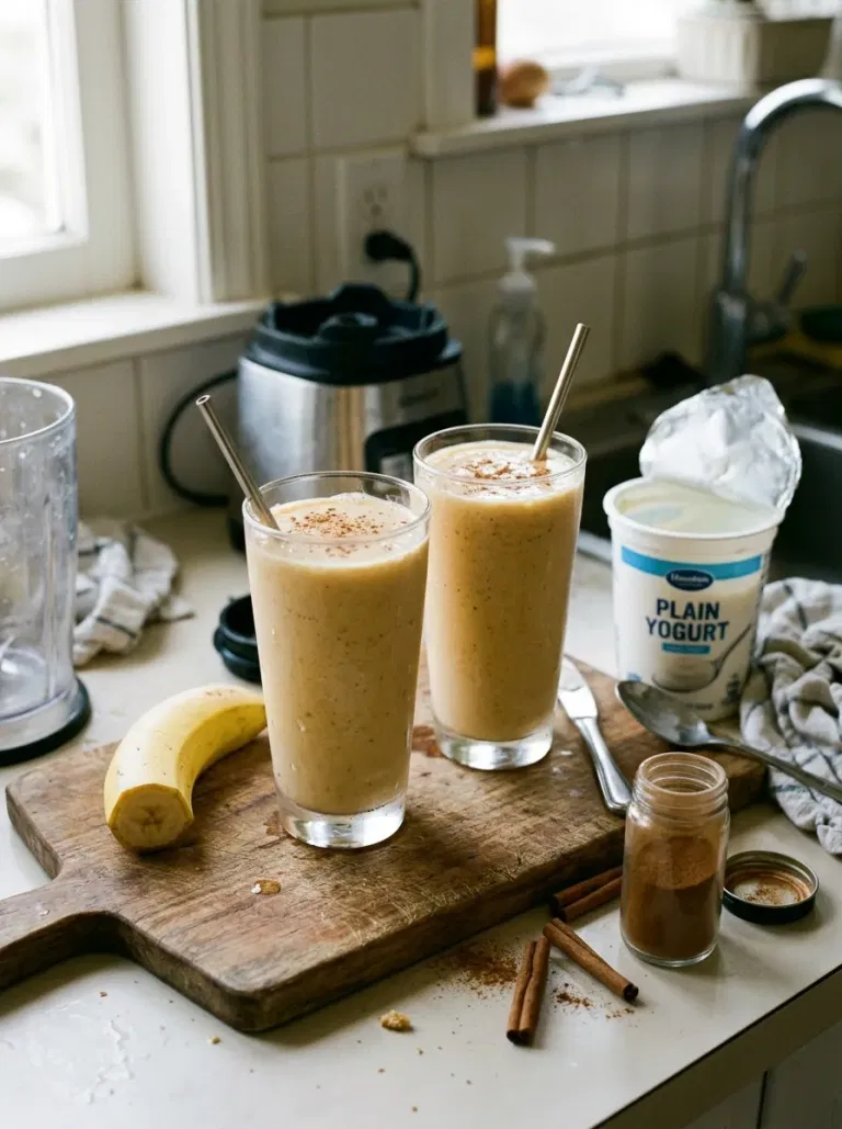 Pumpkin Banana Breakfast Smoothie