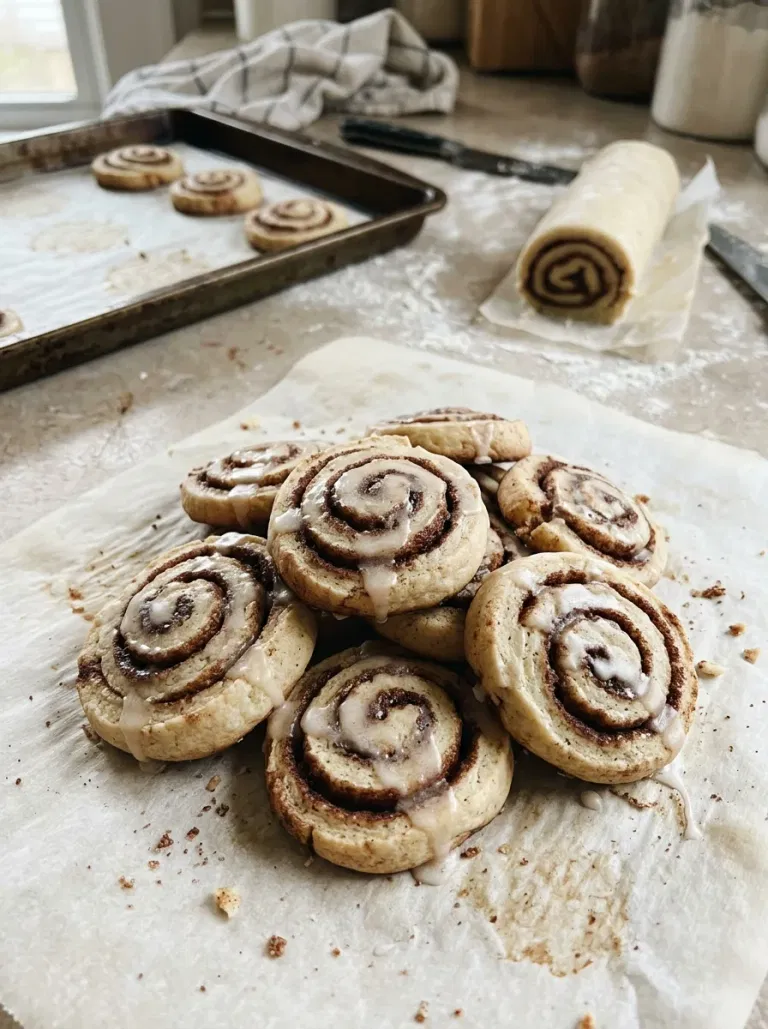 Cinnamon Roll Sugar Cookies