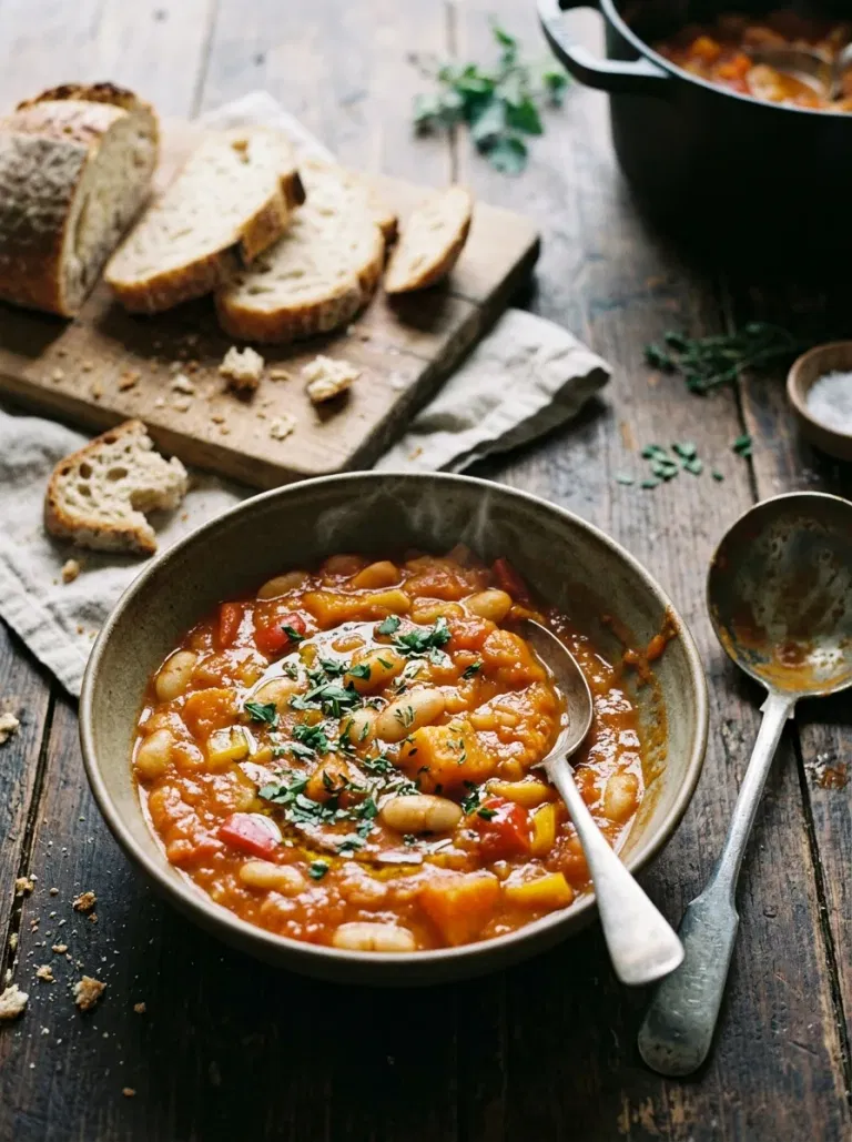 Pumpkin and White Bean Stew