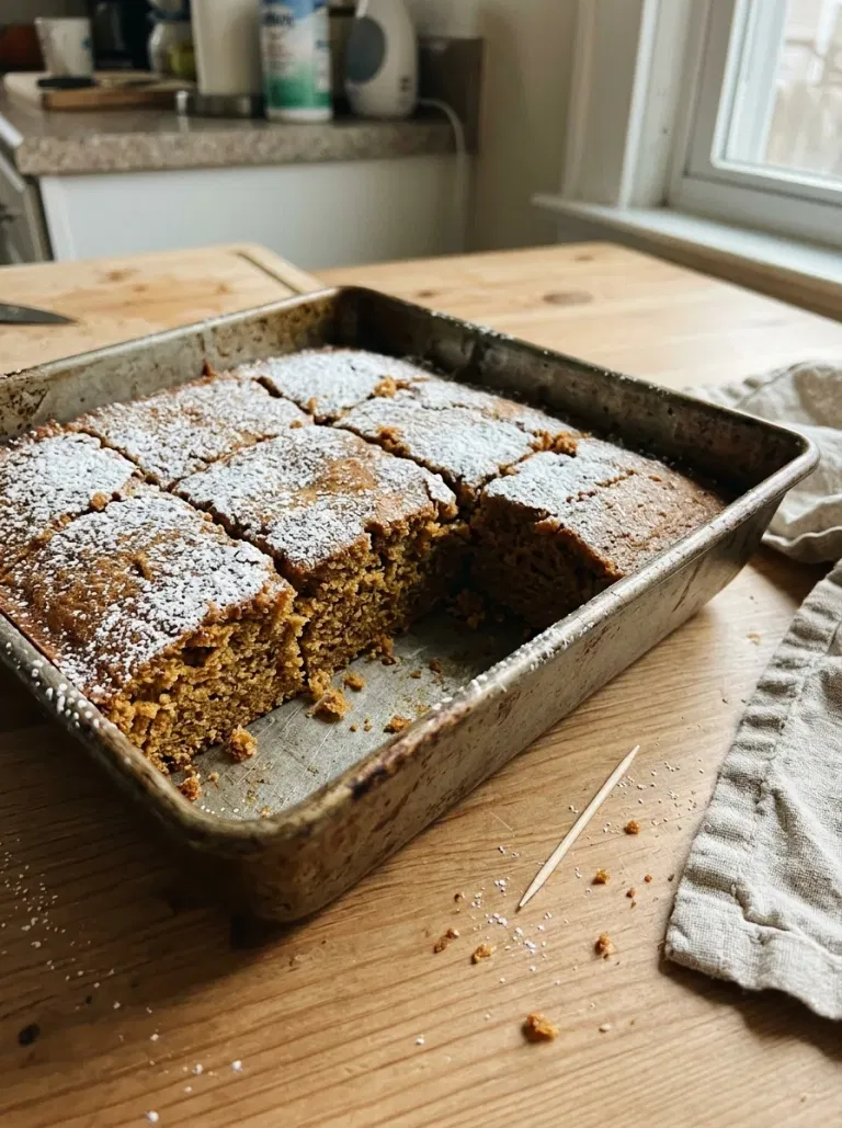 Pumpkin Spice Sheet Cake