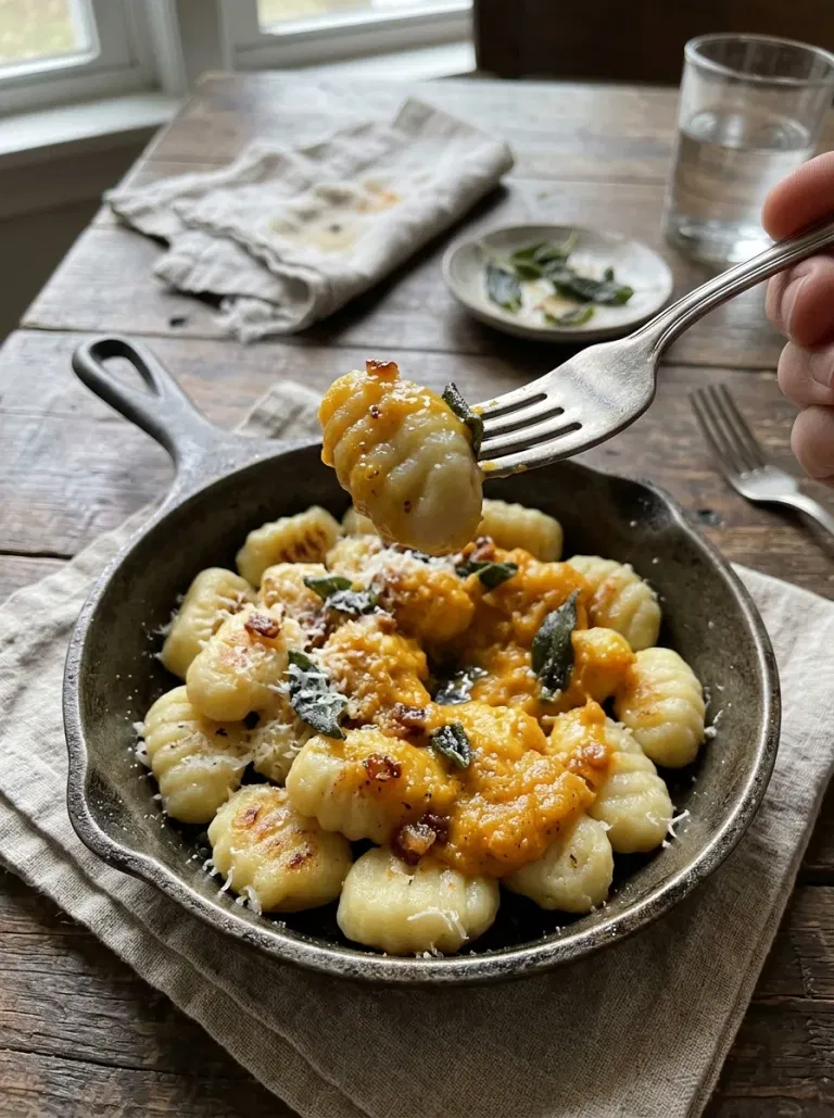 Pumpkin Gnocchi Skillet