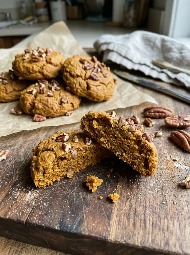 Pumpkin Pecan Cookies