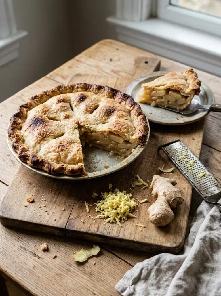 Ginger Apple Pie