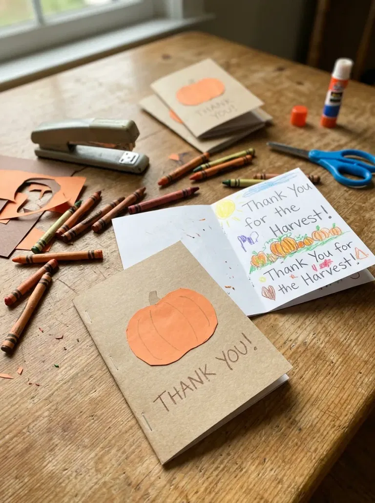 DIY Harvest Thank-You Booklets