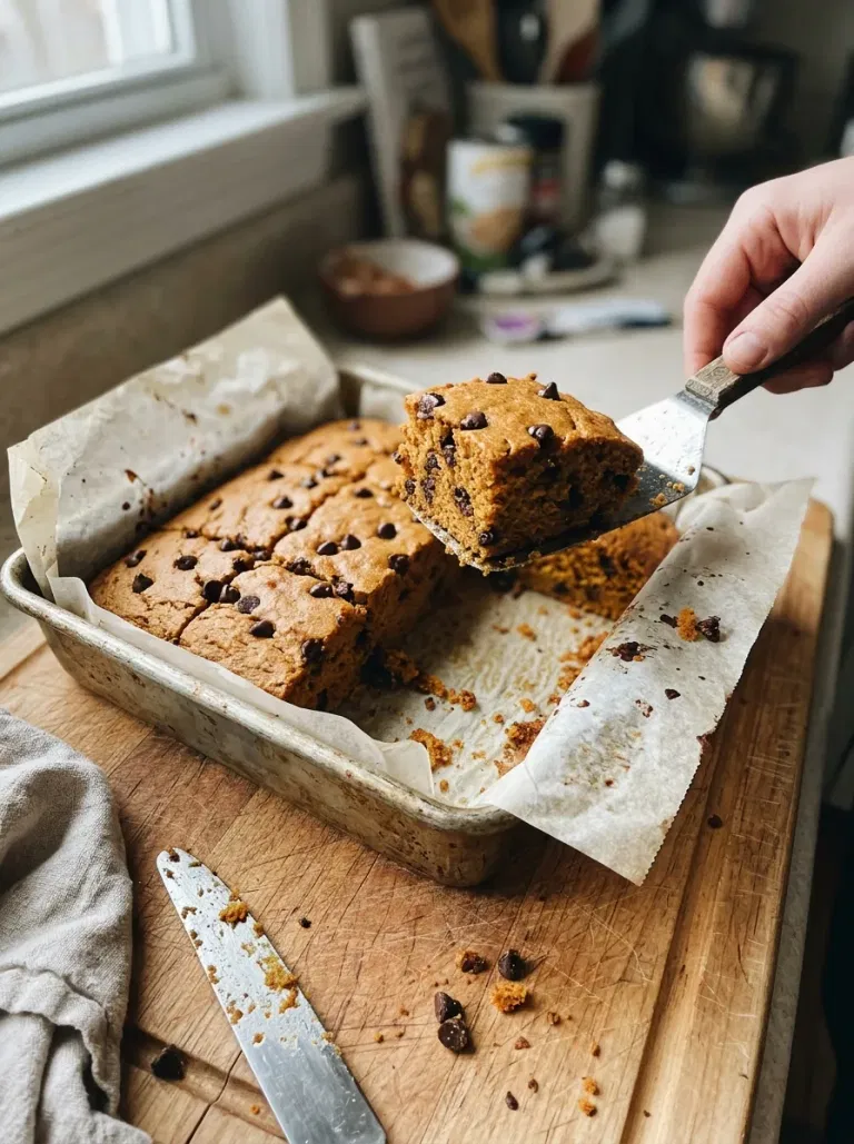 Pumpkin Chocolate Chip Snack Cake
