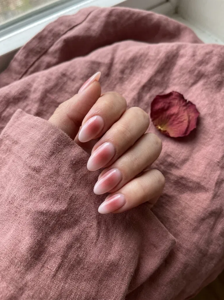 Rosewood Aura nail design