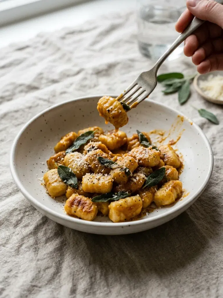 Pumpkin Sage Gnocchi