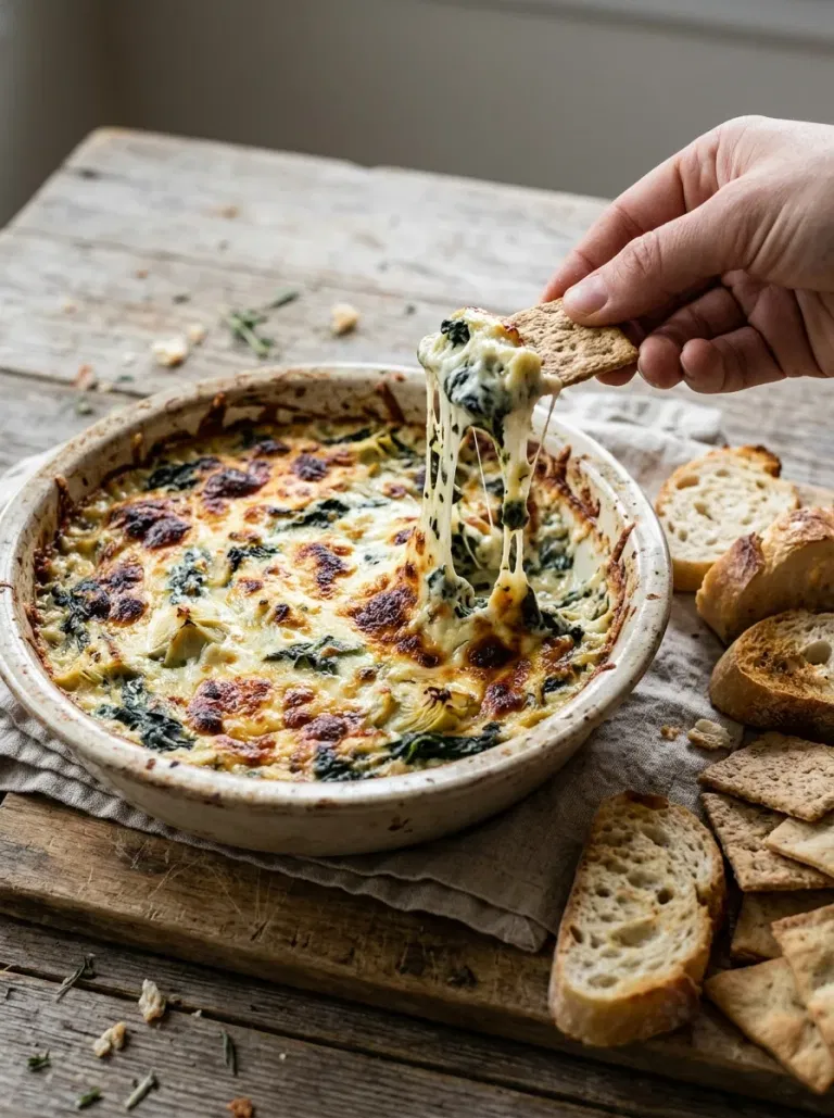 Creamy Spinach Artichoke Dip