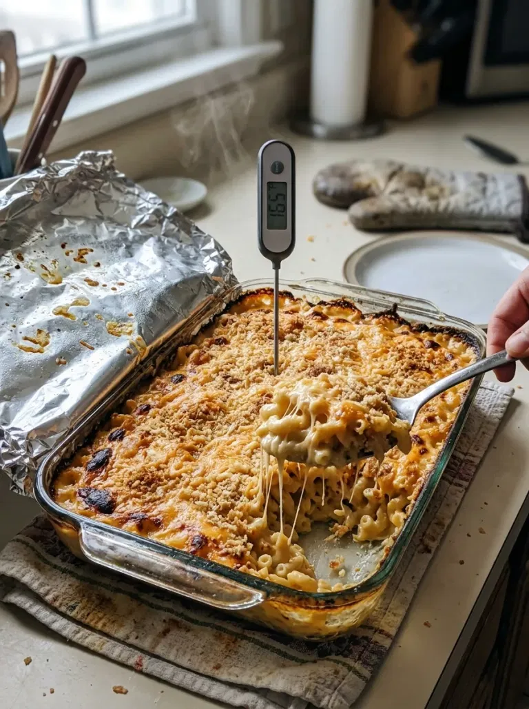 Overnight Mac and Cheese Bake