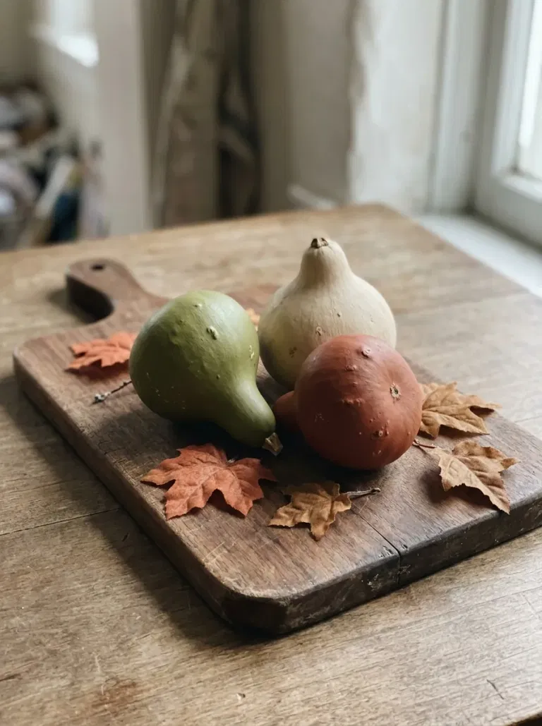 Painted Gourd Trio