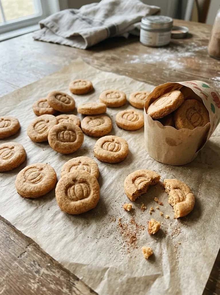 Pumpkin Spice Sugar Cookie Minis