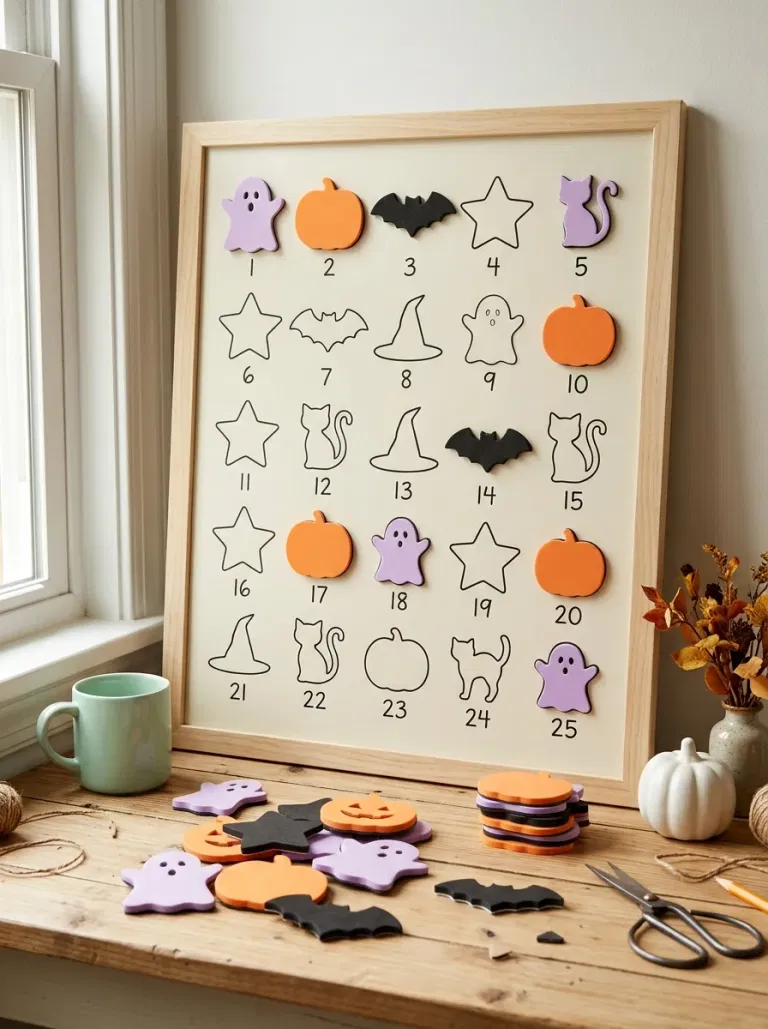 Spooky Shape Sorter Board