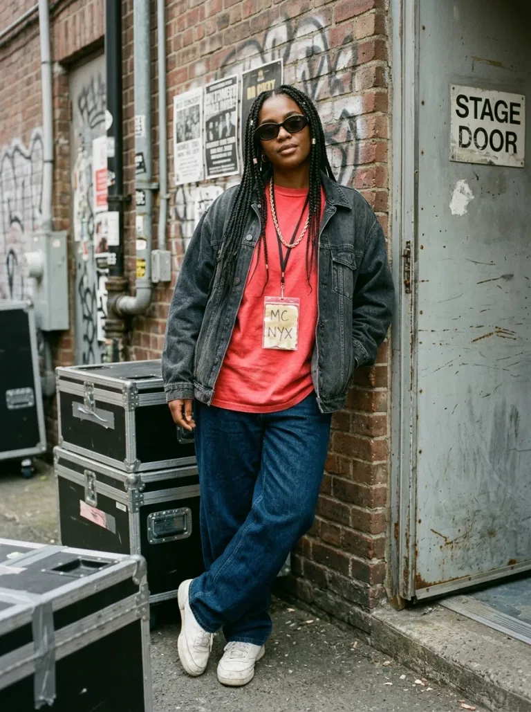 Nineties Hip-Hop-Inspired Artist