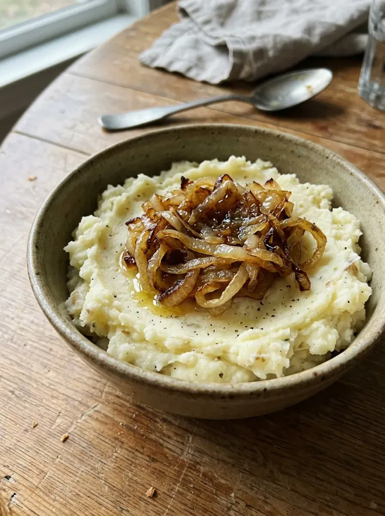Caramelized Onion Mashed Potatoes