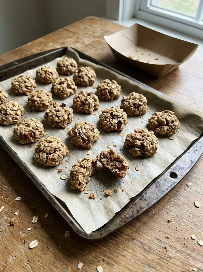 Apple Cinnamon Oat Cookie Bites