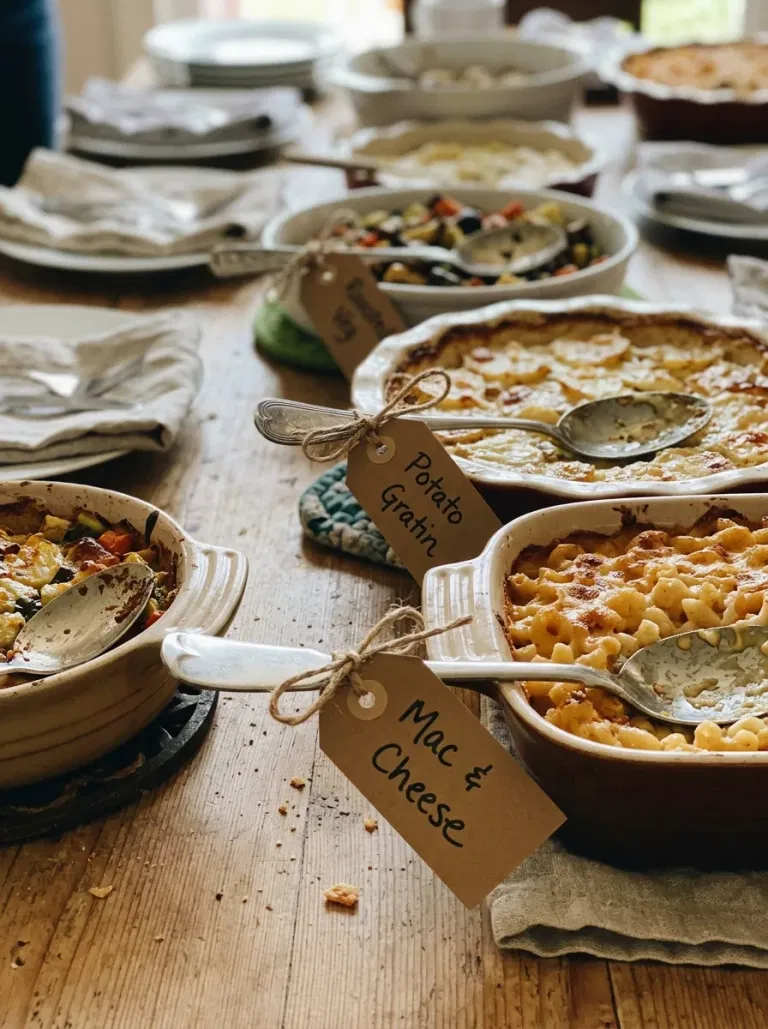 Label the Serving Spoons