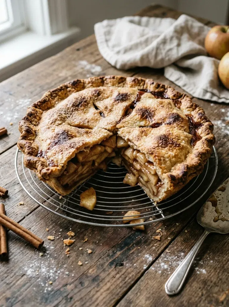 Classic Double-Crust Cinnamon Apple Pie