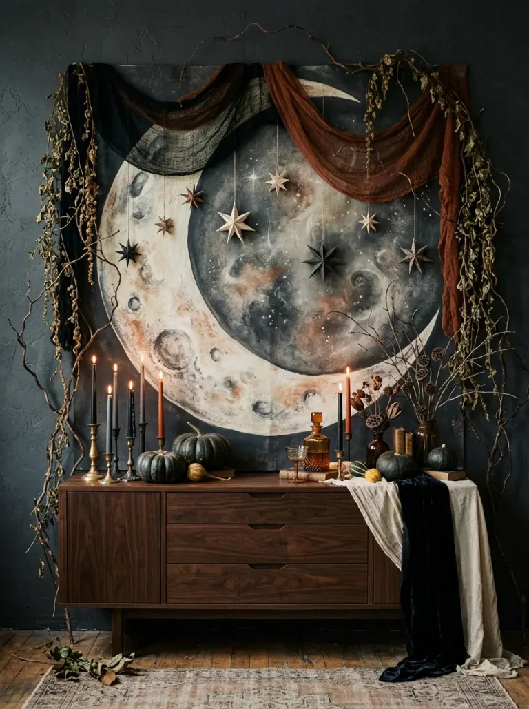 Haunted Portrait Wall