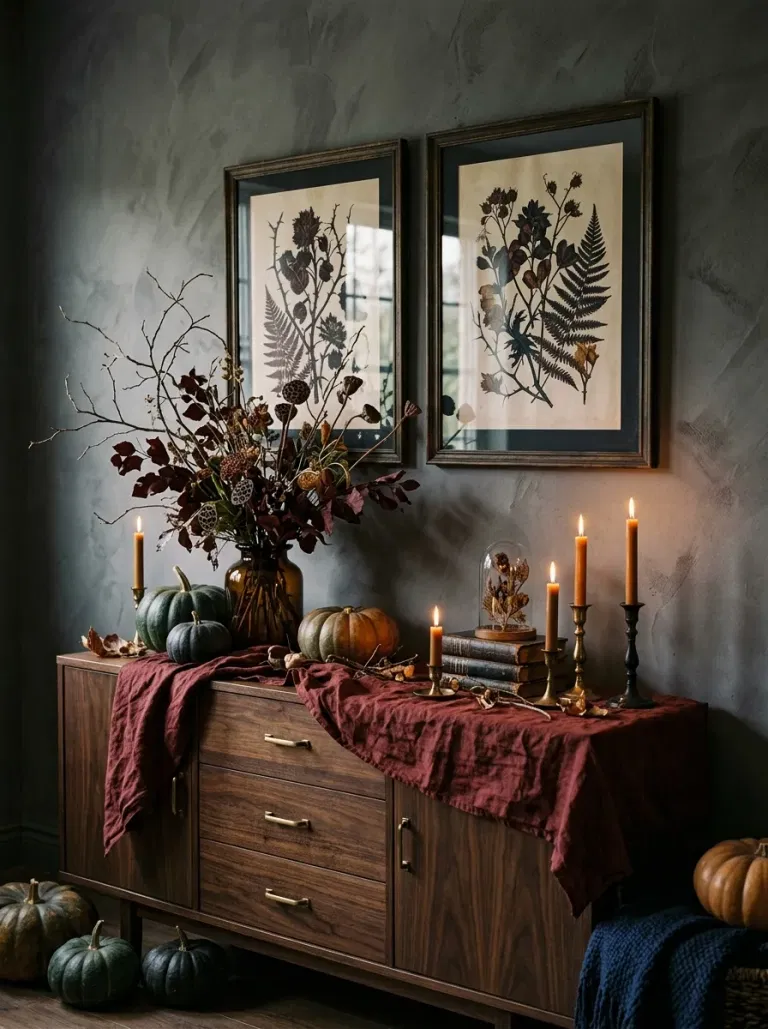 Black Taper-Look Sideboard