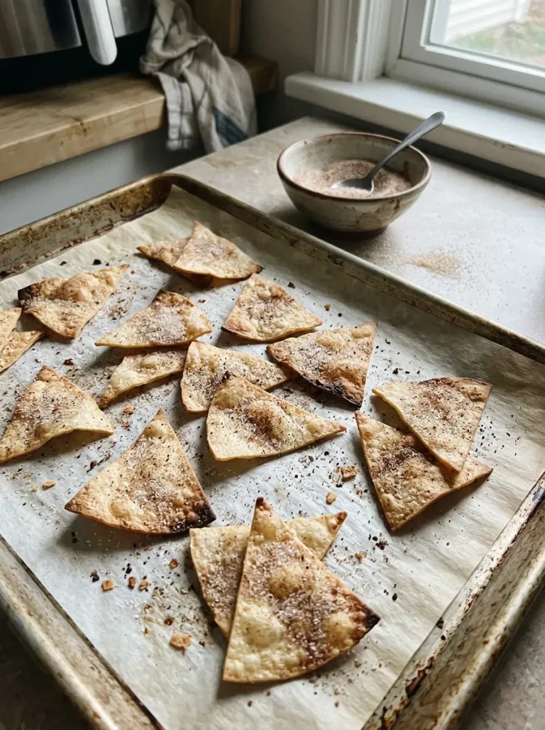 Cinnamon Sugar Tortilla Chips