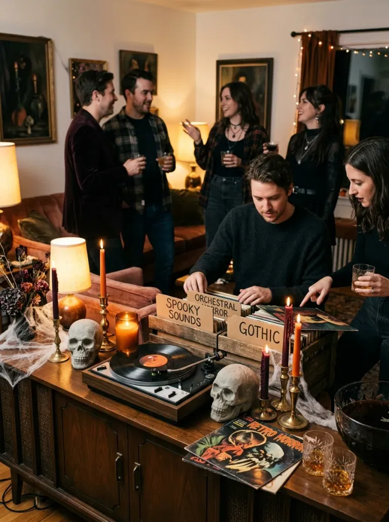 Haunted Vinyl Listening Party