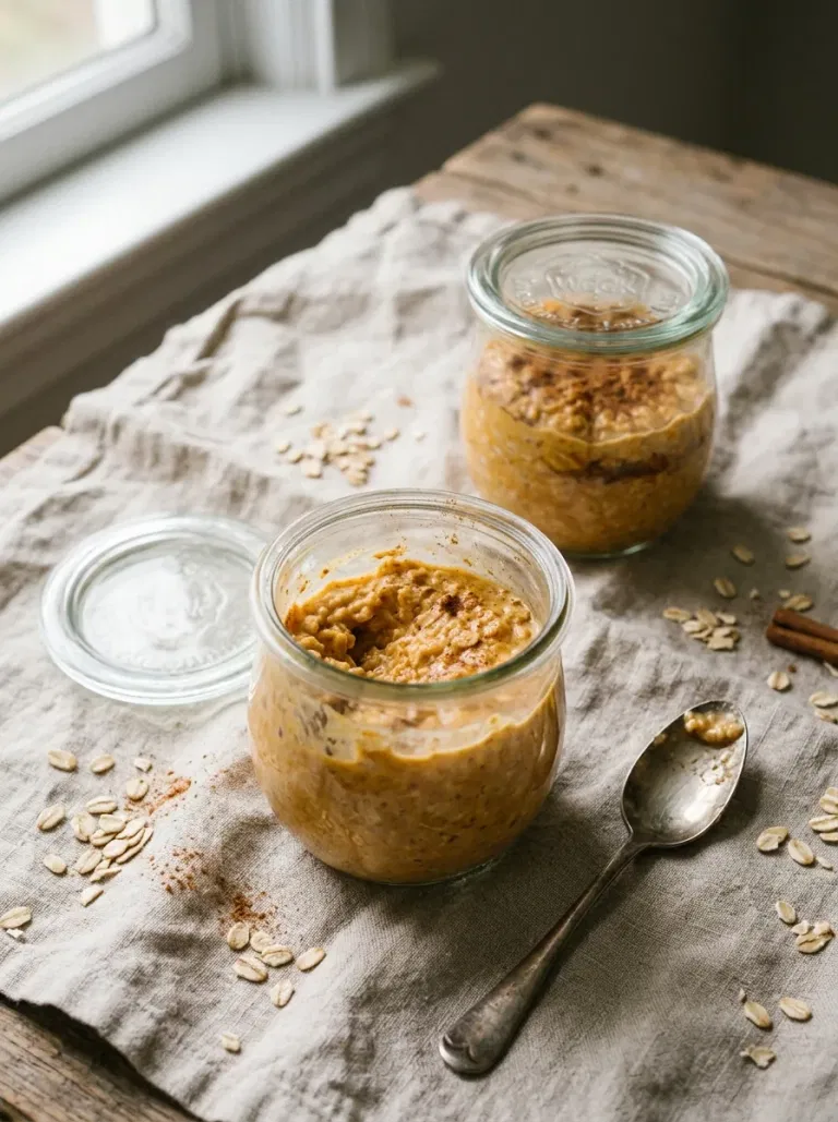 Pumpkin Spice Overnight Oats