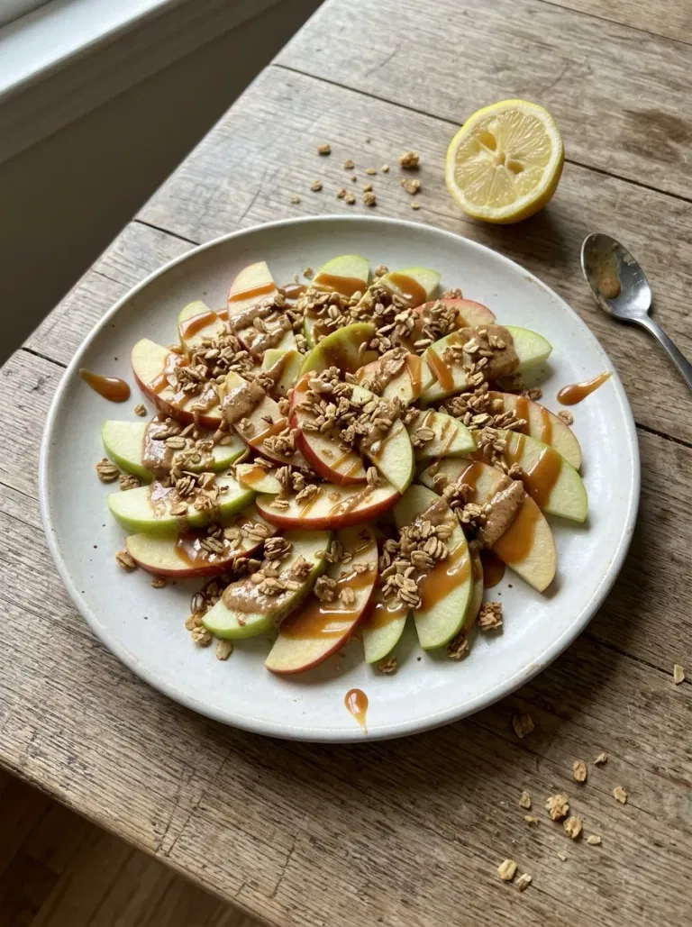Five-Minute Caramel Apple Nachos