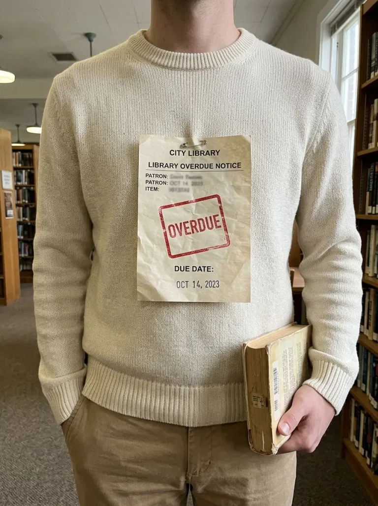 Overdue Library Notice